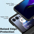 Shop Motorola Razr+ 2023 Case - Slim Hard PC Cover with Integrated Glass Screen Protector & Hinge Protection - Black.