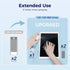 CLICK CLEAN Screen Cleaner Kits, 2 All-in-One Mist Cleaners with Refill, Microfiber Cloth, Mini Funnel, and Sprayer for