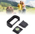 A7C Dpofirs Eye Cup Eyecup Eyepiece Viewfinder & Hot Shoe Cover & Bubble Level for Camera