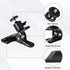 UTEBIT 360 Heavy Duty Tripod Camera Mount Clip with Swivel Mini Ballhead, Black Spring Clamp for DSLR Video Photoshoot