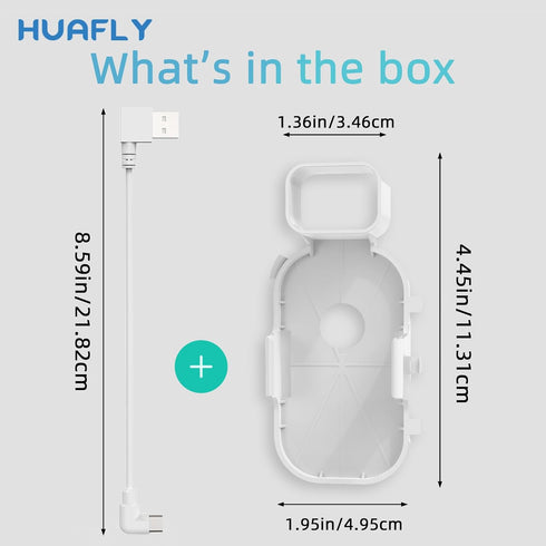 Huafly Wall Mount for Blink Sync Module - No Drill, Compact Design