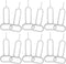 NUOBESTY 300pcs Sim Card Ejector Pins Stainless Steel Mobile Phone Card Removal