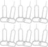 NUOBESTY 300pcs Sim Card Ejector Pins Stainless Steel Mobile Phone Card Removal