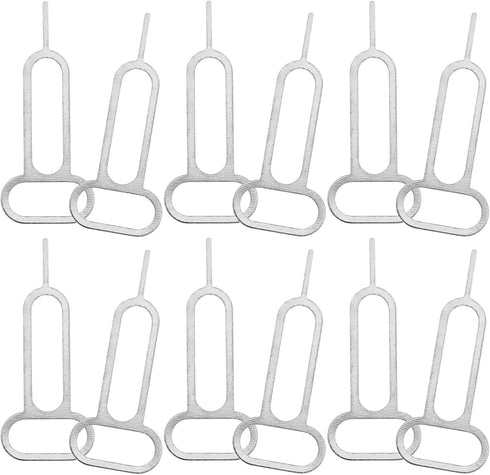DOITOOL 300pcs Universal Sim Card Ejector Pin Tool Set with Keychain Mobile