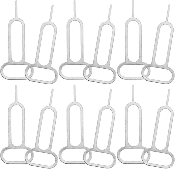 DOITOOL 300pcs Universal Sim Card Ejector Pin Tool Set with Keychain Mobile