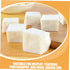 8pcs Totority Simulated Tofu Cube Models Artificial Tofu Realistic Food Decor for Display
