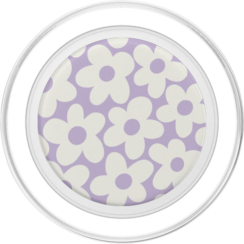 PopSockets PopGrip for MagSafe Pastel Purple Aesthetic Flowers Floral Retro Daisy Women