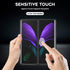 Orzero (2 Sets) Compatible for Samsung Galaxy Z Fold 2 5G, TPU Front and Inner Screen Protectors
