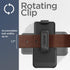 ENCASED 13 13 Belt Clip Holster, Fits The Lifeproof Fre (iPhone / iPhone Pro) Holster Only - Case Not Included