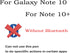 2 Pack Silver Galaxy Note 10 Plus Pen, Touch Screen Stylus Replacement for Samsung Note 10