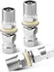 Wujexuhe 3 Pcs Universal Heavy Duty CB Antenna Stud Mount Adapter with SO-239