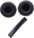 Deal4GO Original Headphone Earpads with Headband Cover Cushion Replacement for JBL Tune 500 510 520 560 590 (Black)