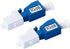2 Pack Single Mode LC 10dB Fiber Optic Attenuator, Male to Female, Single-mode Fixed, SM, dB Options: 3dB, 5dB, 7dB,