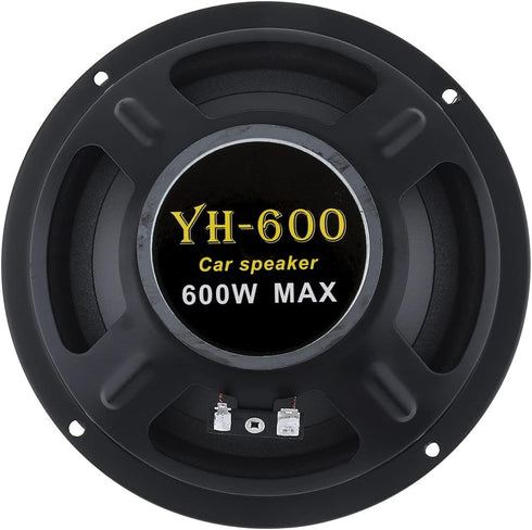 Car Audio Loudspeaker, 6.5 Inch 600W 2-Way HiFi Coaxial Speaker for Vehicle Door Auto Audio