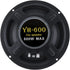 Car Audio Loudspeaker, 6.5 Inch 600W 2-Way HiFi Coaxial Speaker for Vehicle Door Auto Audio