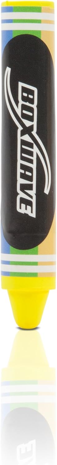 BoxWave Stylus Pen Compatible with Kindle Fire HDX 8.9 (3rd Gen 2013), KinderStylus, Crayon Shaped, Yellow.