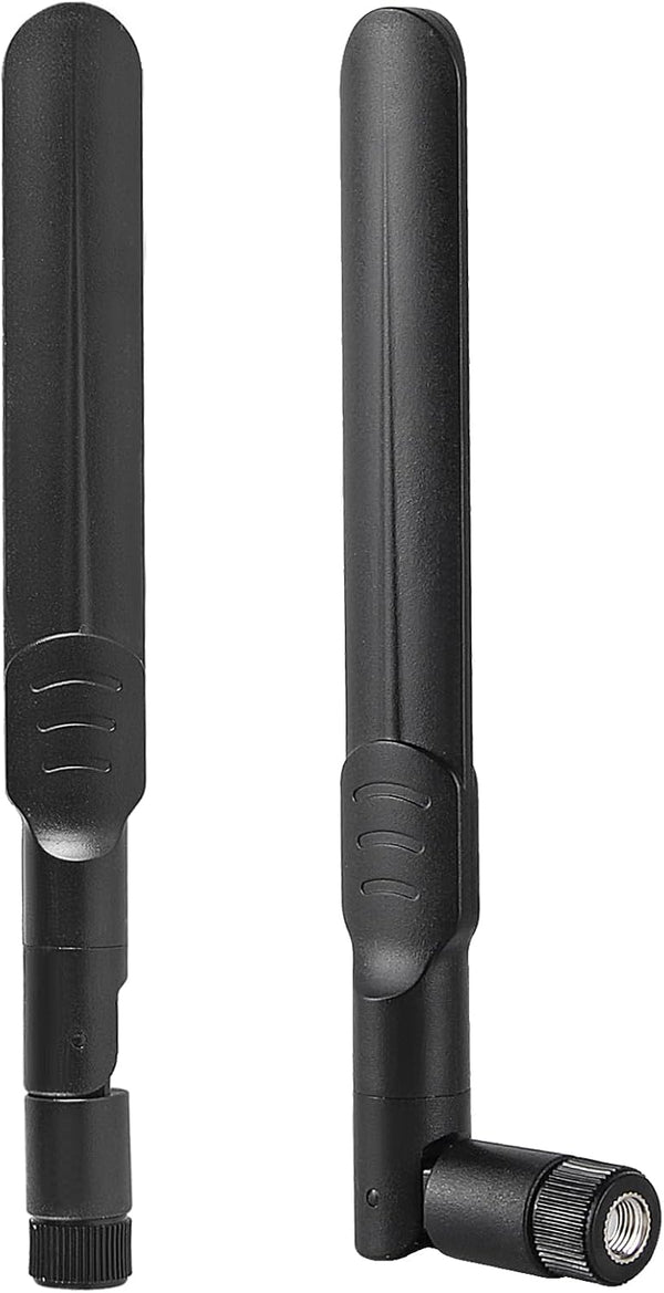 DORHEA 2Pcs Dual Band 8dBi WiFi Antenna 2.4GHz 5GHz 5.8GHz RP-SMA Male Bluetooth