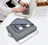 KCY Waterproof Laptop Sleeve Case 15.6 16 Inch | Shockproof Cover Bag for MacBook Pro, Surface, Dell XPS, HP (Grey)
