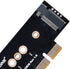 SilverStone Technology ECM28 1U Low Profile PCIe x4 to M.2 NVMe & M.2 SATA Adapter Card, SST-ECM28