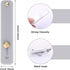 WLLHYF 2Pcs (2pcs-Grey/White) Phone Loop Finger Holder, Silicone Phone Grip Phone Finger Strap Stand Universal Portable