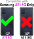Asuwish Samsung Galaxy A71 5G Phone Case, Wallet Cover with Tempered Glass Screen Protector, Leather Flip Credit Card
