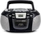 HANNLOMAX HX-301CD CD/MP3 Boombox, AM/FM Radio, Cassette Recorder, Records from CD or Radio,