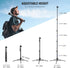 NEEWER 66" TS03 Basic Phone Tripod for iPhone & Camera w/Remote & Phone Holder, Metal Selfie Stick Travel Vlog Cell