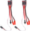 2Pcs 20A Brushed ESC Motor Speed RC 2KHz Forward Reverse Brush Brake