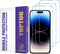 Tempered Glass Screen Protector for iPhone 14 Pro (3 Pack) - Toughened Glass Protective Cover for 6.1-inch Apple iPhones