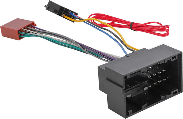 RED WOLF Car ISO Radio Wiring Harness Adapter Plug for 2013-2019 Dodge Ram Jeep Chrysler Fiat 500 CD Player