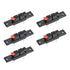uxcell 2 Ways Spring Speaker Terminal Clip - Push Release Connector Audio Cable Terminals Strip Block (5Pcs)