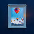 Ldqwztv (Blue-1) Creative Window Photograph Props, Take The World in A-Frame, Travel Photos Viewfinder Frame, Portable