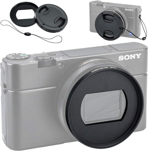 JJC Metal Filter Adapter for Sony ZV-1 II, RX100 Series, Canon G5X Mark II for 52mm Filters