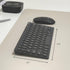 Macally 2.4G Mini Compact Keyboard - Wireless Keyboards for Desktop PC, Surface, Chromebook, Notebook, Laptop Keyboard
