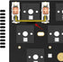 YIMAGUJRX Keyboard Stabilizer Switch Pads, 20Pcs Teflon Film & 12Pcs Steel Wire EVA Pads (Black)