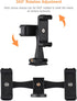 Andoer 4 Multifunctional Smartphone Video Kit Including Universal Phone Tripod Mount with Dual Phone Holders Cold Shoe