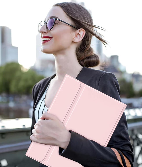 MMK 11th 10th 11/10.9" 2025 A16/2022, for iPad Generation Case with Keyboard Detachable Wireless Bluetooth Folio
