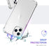 ORIbox Clear Case for iPhone 11 Pro Max - Shockproof Protection with 4 Corners for Women, Men, Kids