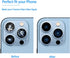 Rear Back Camera Lens Glass Replacement for iPhone 13 Pro & 13 Pro Max with Installation Manual