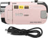 Focket 1080P 16MP 2.4in 16X 1020mAh 32GB Digital Camera, FHD Vlogging Camera with Flip Screen, Digital Zoom, Flash