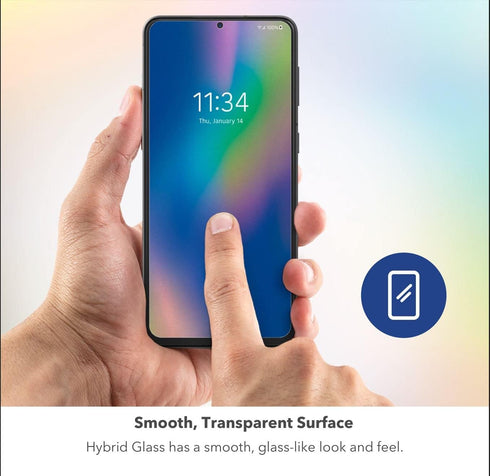 ZAGG HD Screen Protection 2 Pack for Apple iPhone 14 Pro Max - Tempered Glass Screen Protector - Case Friendly Max