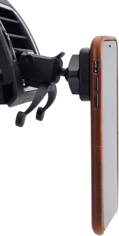Dockem VentPro Magno Mount 3.0 Series: Magnetic Car Mount for Vents with Magnet Head, Custom Metal Plates, and Swivel