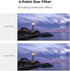 K&F Concept 77mm Star Filters Kit (3 PCS) - 4, 6, 8 Points Cross Screen Starburst Filters with 18 Layer Coating