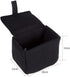 DSLR Camera Bag Insert, Padded Shockproof Protection Travel Pouch for Photography (Black)