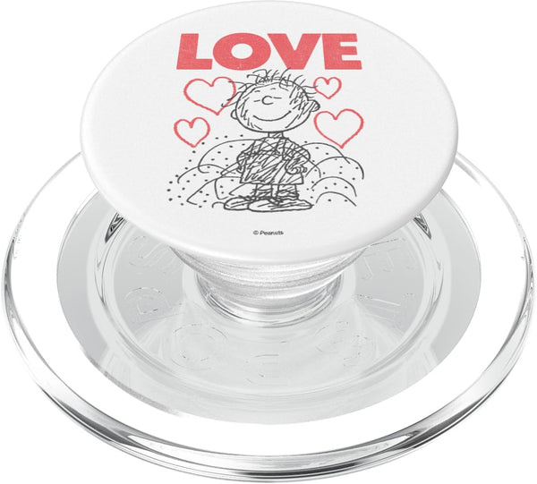 Peanuts Pigpen Valentine Love Hearts PopSockets MagSafe PopGrip for iPhone