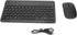 Bluetooth Keyboard Mouse Combo for PC Tablet Phone, Ultra Slim Portable Rechargeable USB Keyboard and 1600DPI Mouse