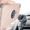 Universal Car Phone Mount Magnetic, All-Metal iPhone Holder for Any Smartphone or GPS, One-Handed Cell Phone