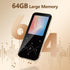 AGPTEK 64GB MP3 5.3, 2.4 inch 64GB, 128GB Player with Bluetooth Screen Portable Music Player with Speaker, FM Radio