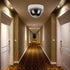 Dioche Indoor Outdoor Dummy Dome Security Camera, Wireless Home Surveillance Simulated Camera Video