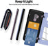 GOOSPERY Card Holder Wallet Case for Samsung Galaxy S9 Plus (2018), Magnetic Door Closure, Protective Dual Layer Bumper